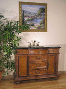 Legion Furniture Single Sink Chest - W5247-11 Walnut Brown 2