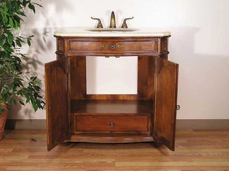 Legion Furniture Sink Chest - W5305-11 Walnut Brown 3