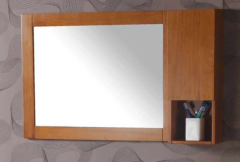 Legion Furniture Mirror Cabinet Medium Maple