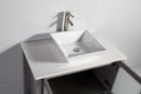 Legion Furniture 36" Solid Wood Sink Vanity with Mirror and Faucet 4