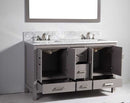 Legion Furniture 60" Solid Wood Sink Vanity with Mirror-No Faucet  2