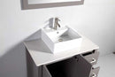Legion Furniture 36" Solid Wood Sink Vanity with Mirror and Faucet 4