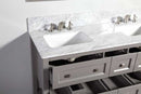 Legion Furniture 60" Solid Wood Sink Vanity with Mirror-No Faucet  4