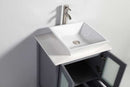 Legion Furniture 24" Solid Wood Sink Vanity with Mirror-No Faucet  4