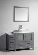 Legion Furniture 36" Solid Wood Sink Vanity with Mirror + 12" Side Cabinet for WA78