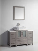 Legion Furniture 24" Solid Wood Sink Vanity with Mirror + 2 of 12" Side Cabinet for WA78