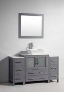 Legion Furniture 30" Solid Wood Sink Vanity with Mirror + 2 of 12" Side Cabinet for WA78