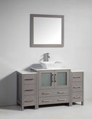 Legion Furniture 30" Solid Wood Sink Vanity with Mirror + 2 of 12" Side Cabinet for WA78