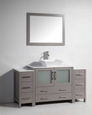 Legion Furniture 36" Solid Wood Sink Vanity with Mirror + 2 of 12" Side Cabinet for WA78