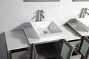 Legion Furniture 2 of 24" Solid Wood Sink Vanity with Mirror + 2 of 12" Side Cabinet for WA78 4