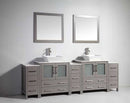 Legion Furniture 2 of 30" Solid Wood Sink Vanity with Mirror + 3 of 12" Side Cabinet for WA78