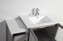 Legion Furniture 30" Solid Wood Sink Vanity with Mirror + 12" Side Cabinet for WA79 4