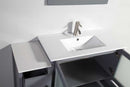 Legion Furniture 36" Solid Wood Sink Vanity with Mirror + 12" Side Cabinet for WA79 4