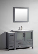 Legion Furniture 36" Solid Wood Sink Vanity with Mirror + 12" Side Cabinet for WA79