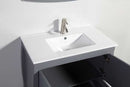 Legion Furniture 36" Solid Wood Sink Vanity with Mirror-No Faucet  4