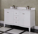 InFurniture 60" Solid Wood Sink Vanity With No Faucet WB-19717D 3