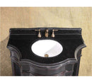 InFurniture 43" Solid Wood Sink Vanity With No Faucet WB-2543MT 4