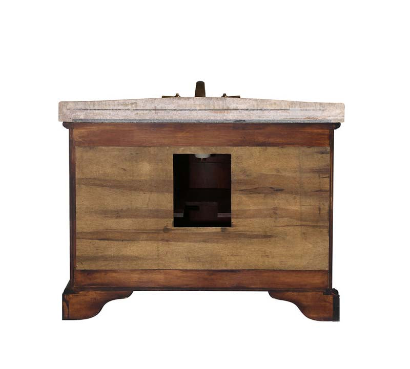 InFurniture 48" Solid Wood Sink Vanity With No Faucet WB-2848L 7