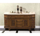 InFurniture 70" Solid Wood Sink Vanity With No Faucet WB-2871L