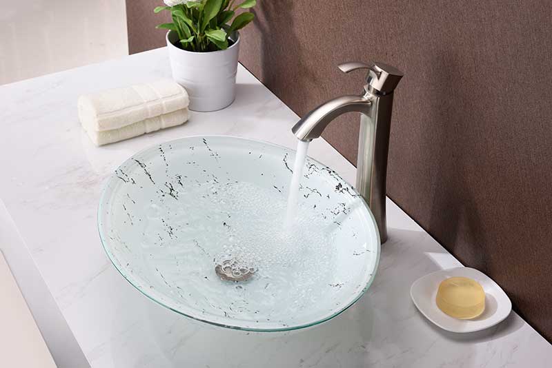 Anzzi Marbela Series Vessel Sink in Marbled White LS-AZ178 2