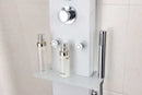 Anzzi Panther 60 in. 6-Jetted Full Body Shower Panel with Heavy Rain Shower and Spray Wand in White SP-AZ8088 23