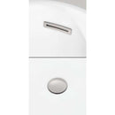 Wyndham Collection Ursula 67 inch Freestanding Bathtub in White with Brushed Nickel Drain and Overflow Trim 9