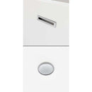 Wyndham Collection Juno 67 inch Freestanding Bathtub in White with Polished Chrome Drain and Overflow Trim 9