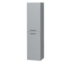 Amare Wall-Mounted Bathroom Storage Cabinet in Dove Gray (Two-Door)