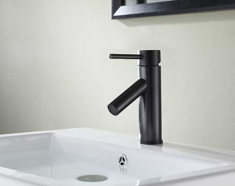 Anzzi Valle Single Hole Single Handle Bathroom Faucet in Oil Rubbed Bronze L-AZ109ORB 2
