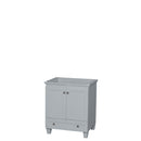 Acclaim 30" Single Bathroom Vanity in Oyster Gray, No Countertop, No Sink and No Mirror
