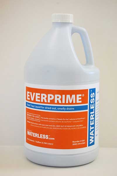 Waterless Everprime Drain Trap Liquid - 1 Gallon