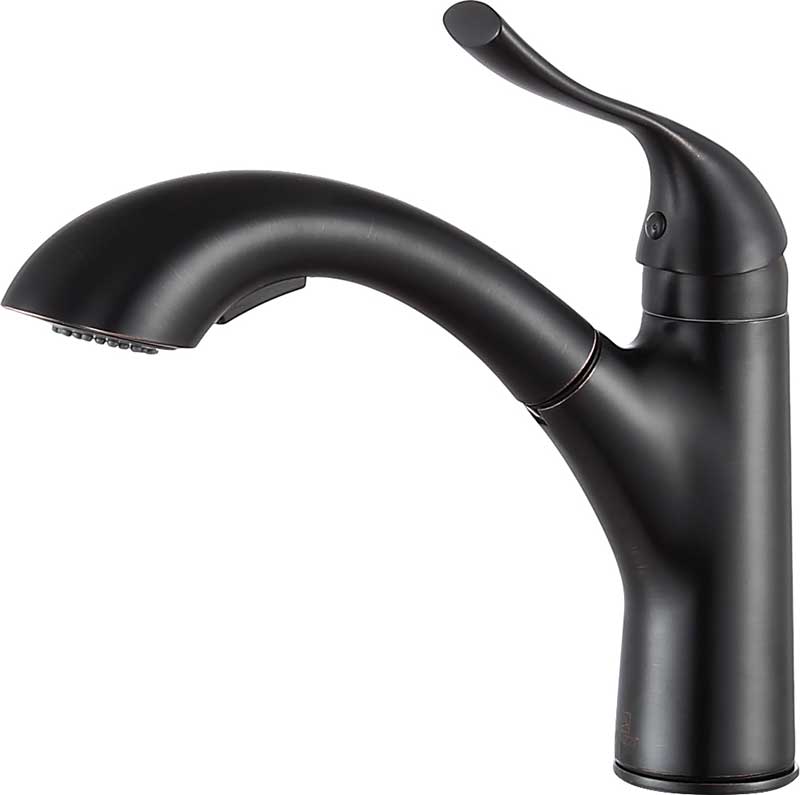 Anzzi Di Piazza Single-Handle Pull-Out Sprayer Kitchen Faucet in Oil Rubbed Bronze KF-AZ205ORB 15