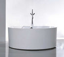 Legion Furniture 59" White Acrylic Tub - No Faucet White 4