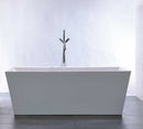Legion Furniture 67" White Acrylic Tub - No Faucet White 2