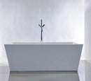 Legion Furniture 67" White Acrylic Tub - No Faucet White 2