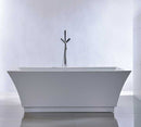 Legion Furniture 67" White Acrylic Tub - No Faucet White 2