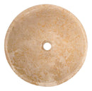 Anzzi Santos Natural Stone Vessel Sink in Classic Cream LS-AZ8233 2