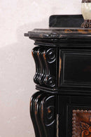 Legion Furniture 60" Solid Wood Sink Vanity With Granite Top-No Faucet And Backsplash Antique Espresso 12