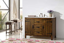 Legion Furniture 48" Wood Sink Vanity With Marble Top-No Faucet Walnut 3