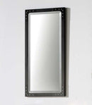 Legion Furniture 18.5" Black Color Wood Sink Vanity With Glass Top-No Faucet Matt Black 3