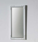 Legion Furniture 18.5" White Color Wood Sink Vanity With Glass Top-No Faucet Matt White 3