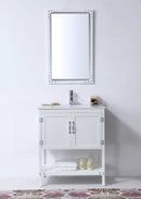Legion Furniture 22" Mirror Matt White