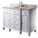 Avanity Windsor 48 in. Vanity Only WINDSOR-V48-WT 2