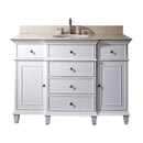 Avanity Windsor 48 in. Vanity Combo WINDSOR-VS48-WT-B