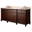 Avanity Windsor 60 in. Vanity Combo WINDSOR-VS60-WA-B 2