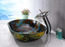 Anzzi Voce Series Vessel Sink in Impasto Blue LS-AZ192 3