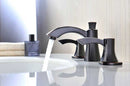 Anzzi Sonata Series 2-Handle Bathroom Sink Faucet in Oil Rubbed Bronze 3