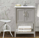Legion Furniture 24" Gray Sink Vanity
