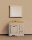 Legion Furniture 36" Sink Vanity Without Faucet Antique White