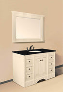 Legion Furniture 48" Sink Vanity Without Faucet Antique White 2